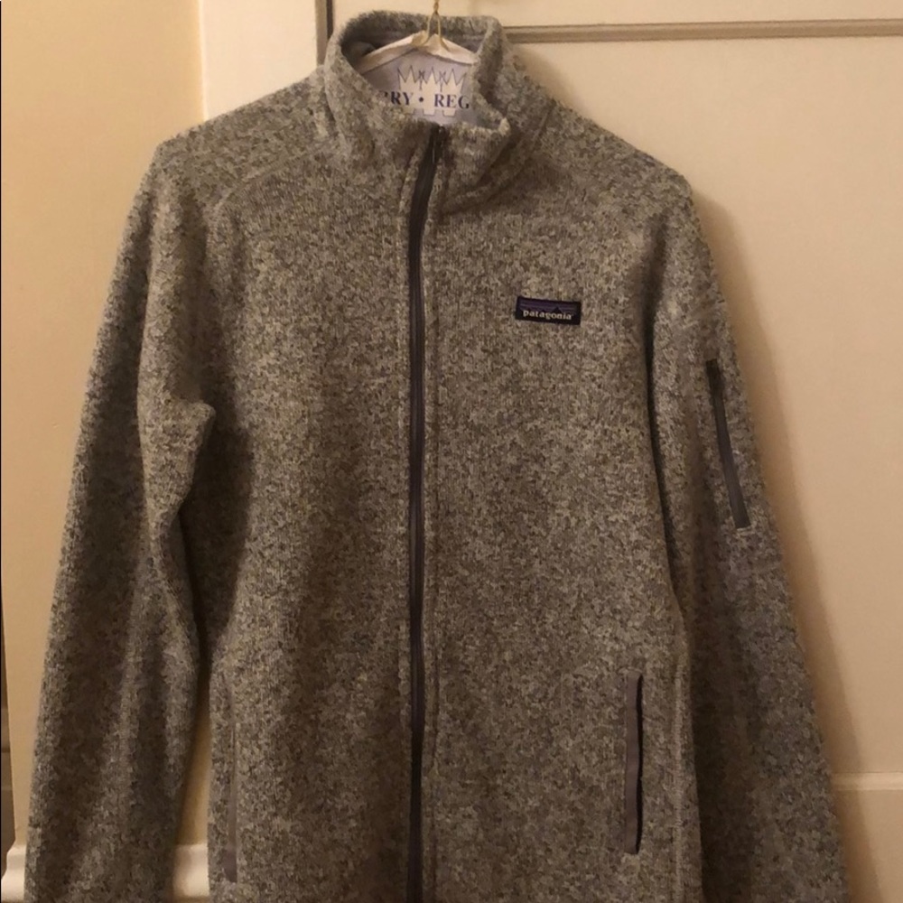 Grey zip up Patagonia